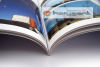 katalog 210 x 210 mm, druk pełnokolorowy obustronny 4+4, na papierze kredowym: okładka 250 g foliowana + środki 130 g, 52 str., 400 sztuk